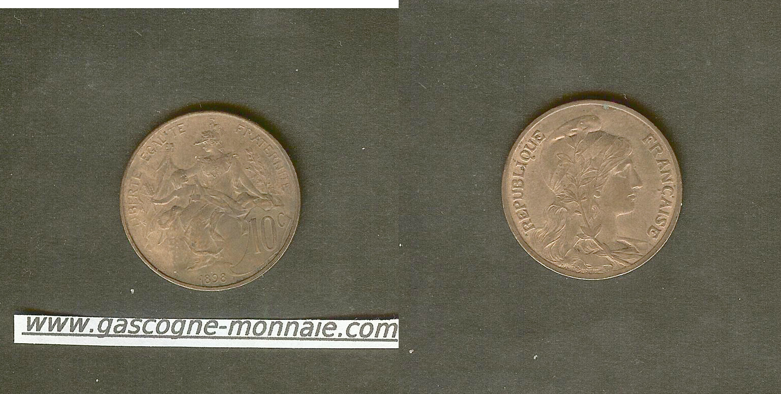 10 centimes Dupuis 1898 SUP+